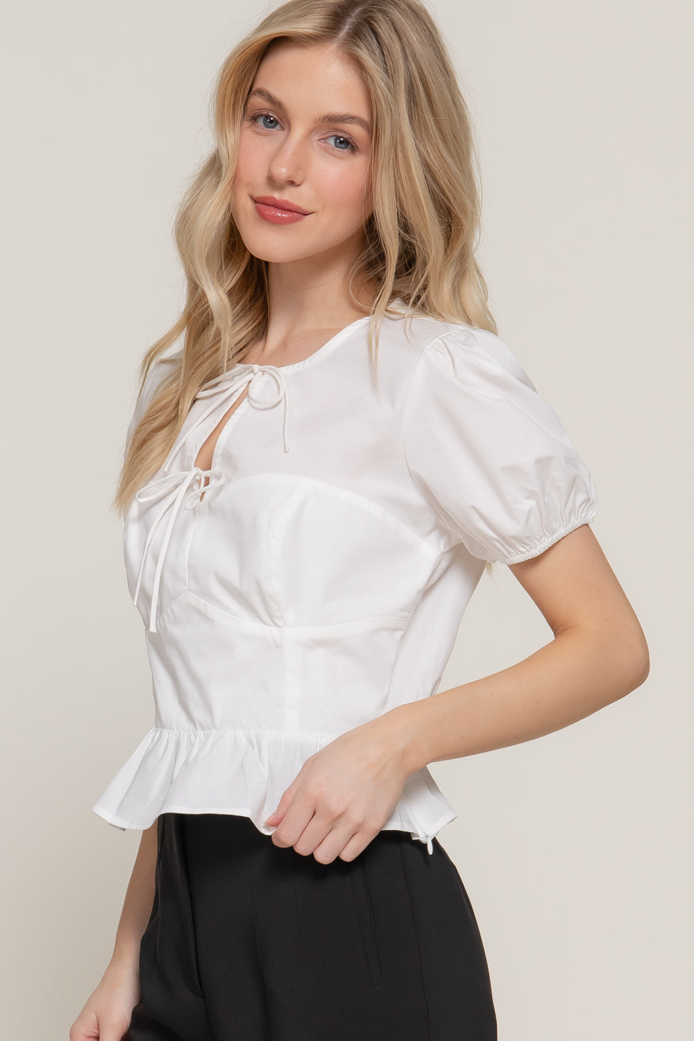 Blusa moños